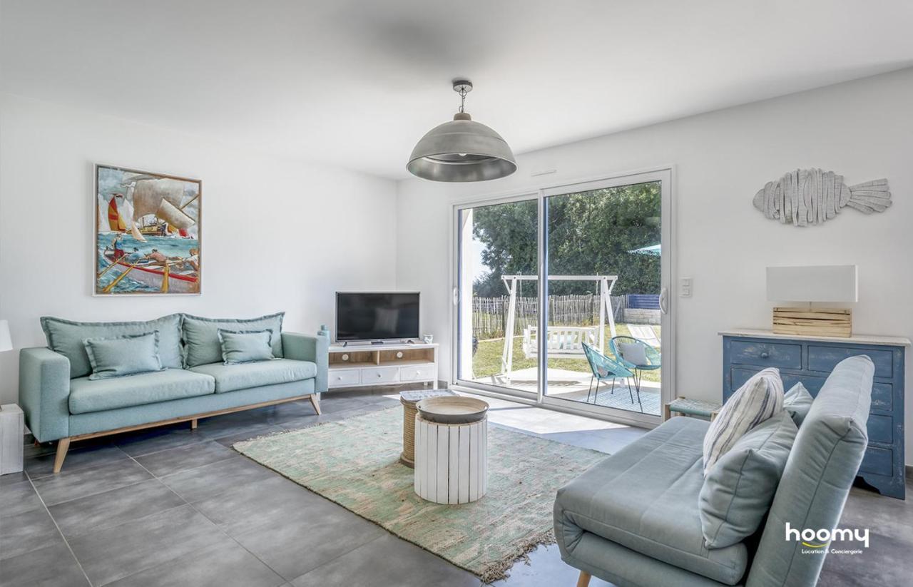 Maison Vue Mer Dans Le Golfe Du Morbihan Baden Exteriör bild