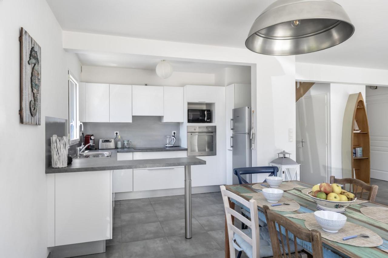 Maison Vue Mer Dans Le Golfe Du Morbihan Baden Exteriör bild