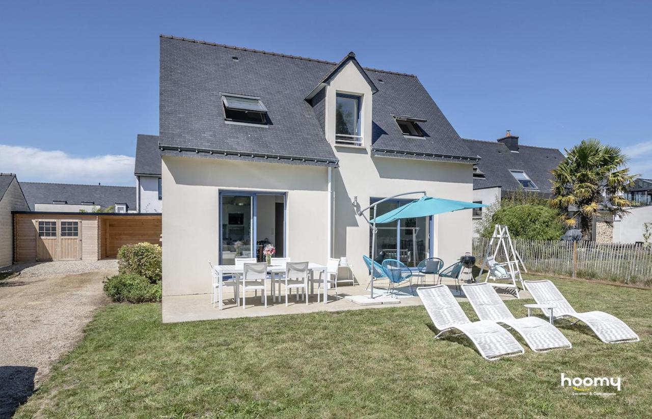 Maison Vue Mer Dans Le Golfe Du Morbihan Baden Exteriör bild