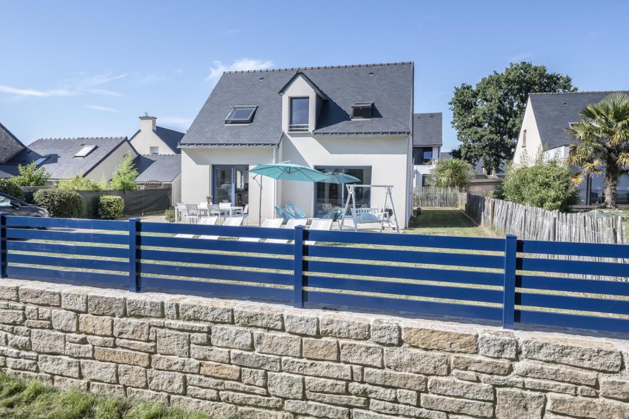 Maison Vue Mer Dans Le Golfe Du Morbihan Baden Exteriör bild