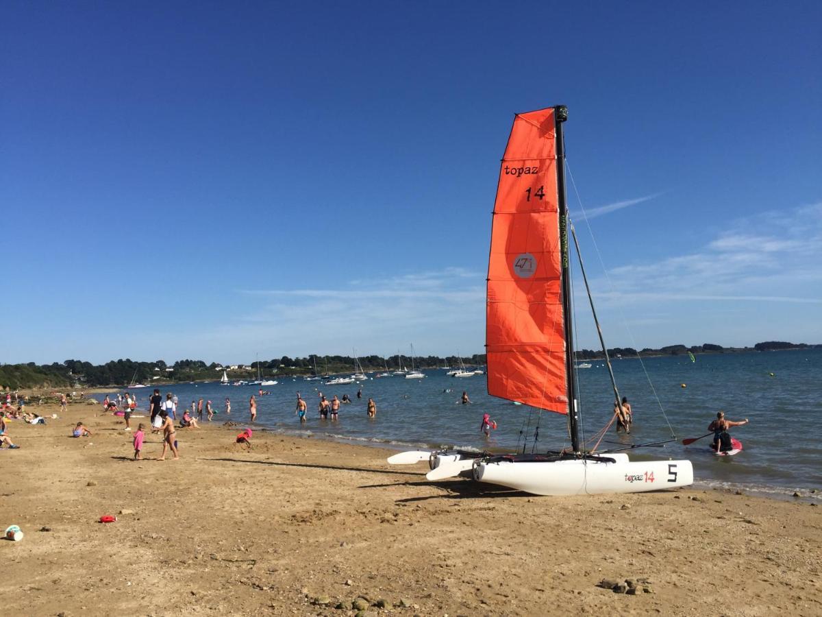 Maison Vue Mer Dans Le Golfe Du Morbihan Baden Exteriör bild